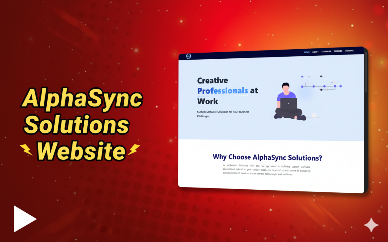AlphaSync Solutions - Full Stack Corporate Website